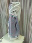 Pashmina cálida de cashemire con estampado paisley en extremo