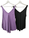 Blusa de tirantes en colores lisos