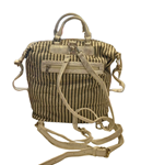 Mochila amplia de retales de tela