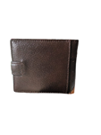 Cartera caballero de piel, tono marrón