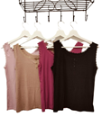 Camiseta lencera de tirantes anchos
