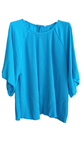 Blusa de manga corta deformable