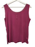 Camiseta lencera de tirantes anchos