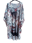 Vestido con dibujo oversize ideal para tallas grandes