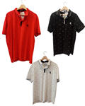 Polo de manga corta con cuello 