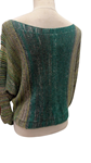 Jersey verde cuello barco