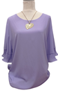 Blusa manga murcielago acampanada