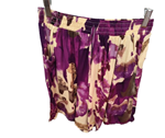 Pantalones cortos amplios estampados, mujer