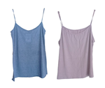 Camiseta lisa de tirantes