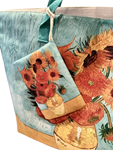 Bolso de playa grande con dibujo original y neceser