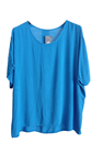 Blusa en manga corta, cuello redondo