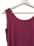 Camiseta lencera de tirantes anchos