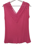 Camiseta de tirante ancho lencera