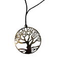 Collar filigrana, con colgante circular "Árbol de la Vida"