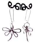 Pendientes con libelulas colgando | 018237 | Ropa y complementos para todas, tallas grandes, moda casual, elegante y cómoda.