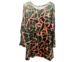Camiseta talla grande enmanga larga