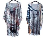 Vestido con dibujo oversize ideal para tallas grandes