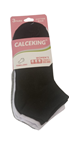 Calcetín de algodón, tobillero para mujer, 