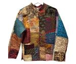 Chaqueta mujer pathwork tonos y estampados originales