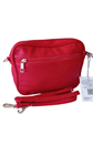 Bolso pequeño bandolera, con bolsillos exteriores e interiores