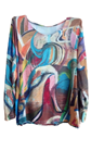 Camiseta con dibujos de fantasia