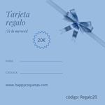 Tarjeta regalo para hombres y mujeres