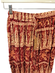 Falda Pantalon estampada, de cintura elastica