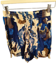 Pantalones cortos amplios estampados, mujer