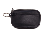 Monedero llavero unisex negro