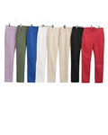 Pantalones elasticos de loneta