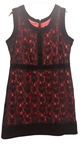 Vestido corto con encajes