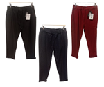 Pantalones elasticos en color liso