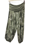 Pantalon bombacho con puño