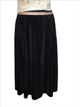 Falda plisada, ligera, evasé elegante, combinable con lenceras