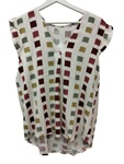 Blusa acampanada sin mangas