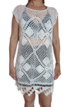 Vestido crochet artesanal hecho a mano, croché