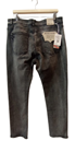 Pantalón tejano para hombre gris, efecto desgastado