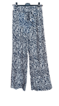 Pantalon palazzo plisado