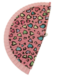 Abanico con dibujos de corazones