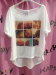 Camisetas mosaico paisajes. 