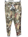 Pantalon elastico de algodon