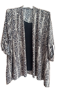 Bluson talla grande Animal Print