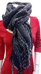 Bufanda Unisex Azul