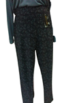 Pantalones legging estampado bicolor. Térmico