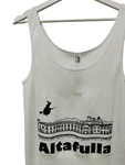 Camiseta de tirantes personalizada con Bruja volando en Altafulla