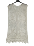 Vestido crochet artesanal hecho a mano, croché