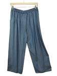 Pantalon Palazzo azul