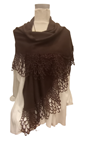 Fino y elegante echarpe marron
