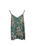 Blusa inspiración camiseta lencera, estampada