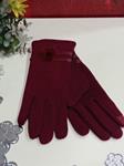 guantes polares, con borlita